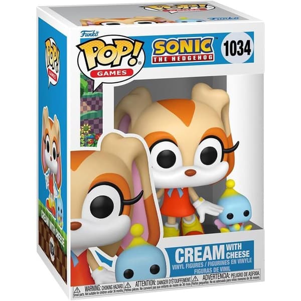 Funko Pop!&buddy - Sonic - Cream The Rabbit And Cheese