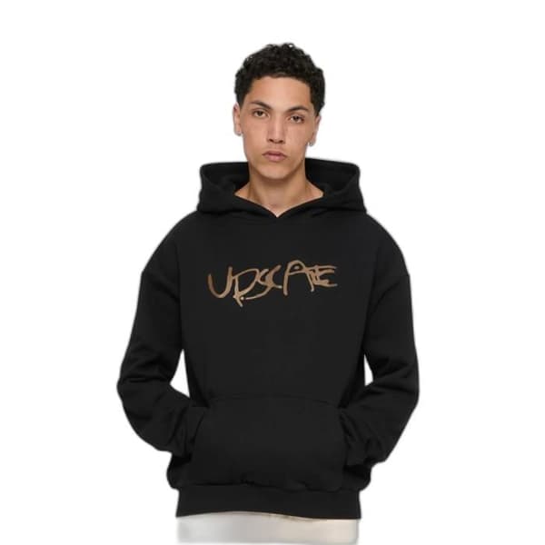 Oversized hoodie Upscale Giza - svart