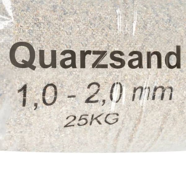 Sable filtrant 25 kg 1,0 2,0 mm
