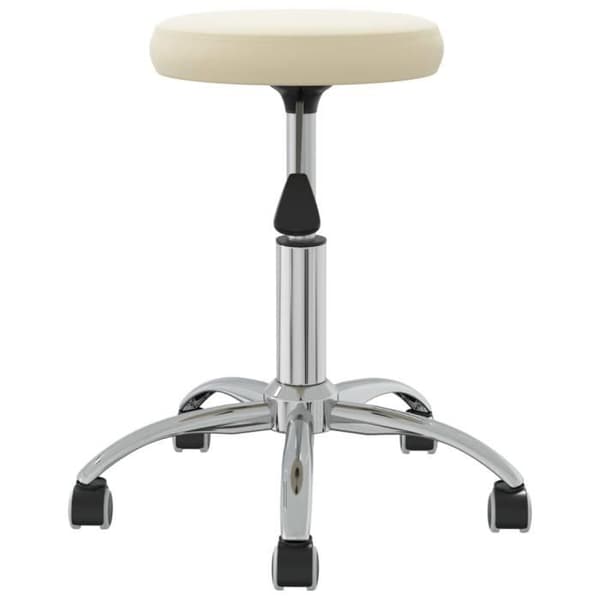 vidaXL Matstol Cream Velvet