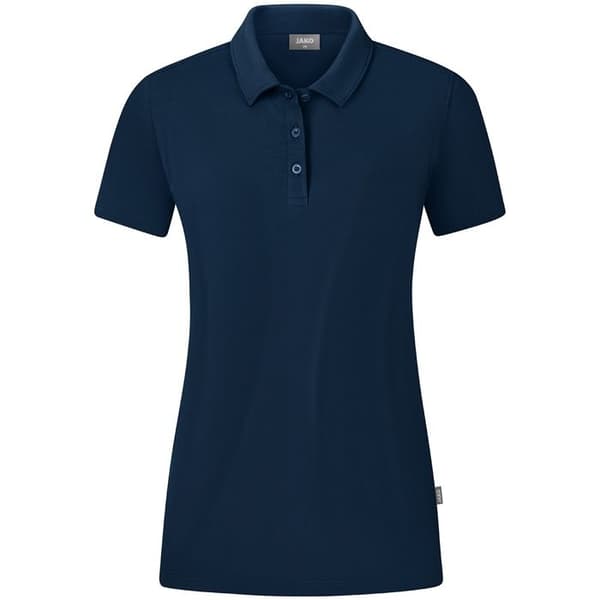 Jako Organic Stretch dam polo - marinblå