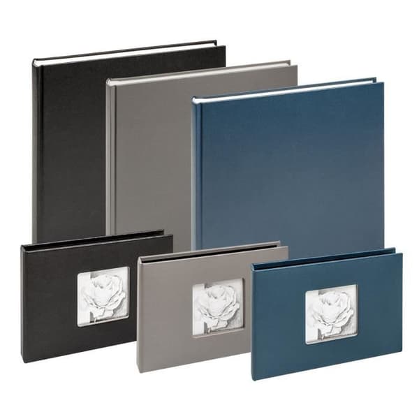 Designalbum - Beyond - 026X025 - Blå - 40 sidor - 26x25 cm