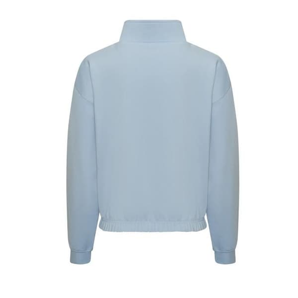Sweatshirt 1/2 zip dam Just Hoods