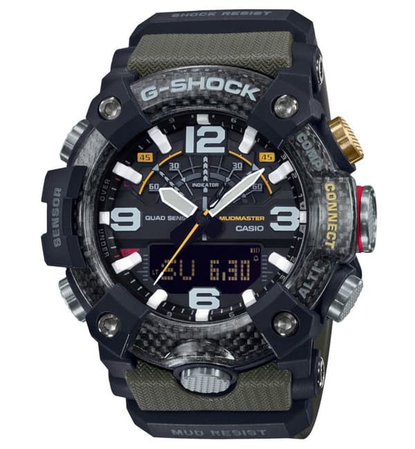 Klocka - CASIO - G-Shock Mudmaster GG-B100-1A3ER - Svart - Resin - Multifunktionell