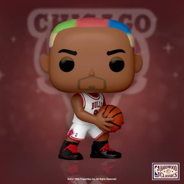 Funko Pop! NBA: Legends - Dennis Rodman​ (Bulls Home)