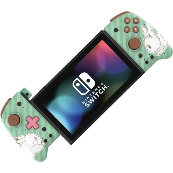 Spelkontroll - Nintendo Switch - Pokémon - Trådad - Grön/Vit - Split Pad Pro - Bakknappar - Turbo - Hori