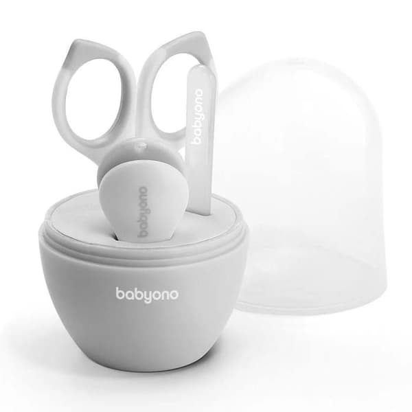 Nail care set Babyono GRÅ