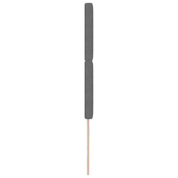 vidaXL Sänggavel Ljusgrå 100 cm Sammetstyg 3337720