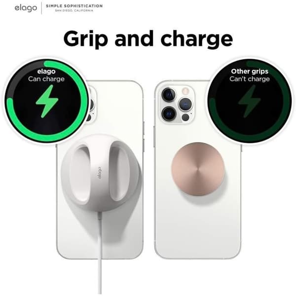 Elago Grip Hållare för MagSafe White