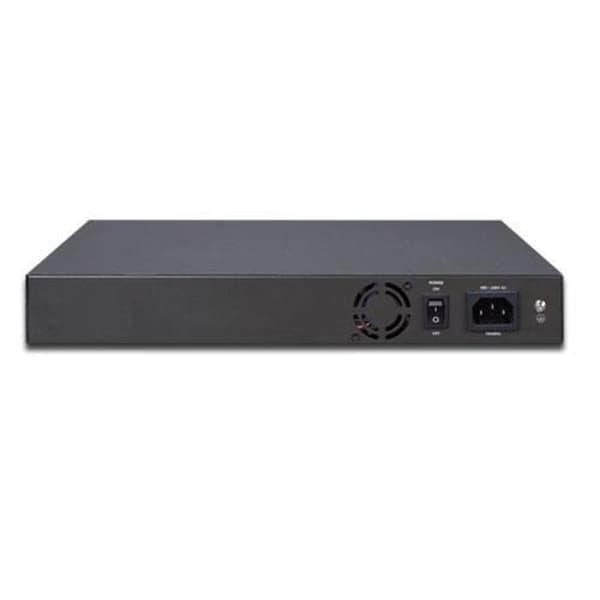 Planet FGSD-1008HPS, Fast Ethernet (10-100), Full duplex, Ethernet-anslutning, stöder ström över denna port (PoE), 1U