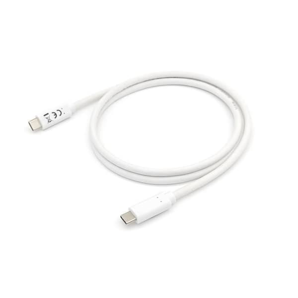 USB-kabel - EQUIP - 128361 - USB 3.2 Gen 1 - 1 m - USB C-kontakter - Vit