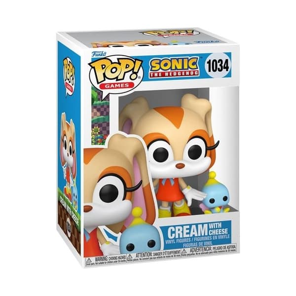 Funko Pop!&buddy - Sonic - Cream The Rabbit And Cheese