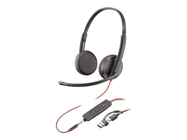 HP Poly Blackwire 3225 Stereo