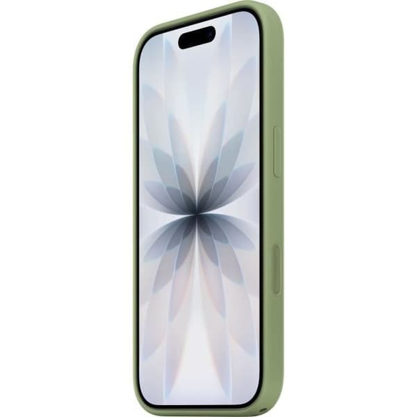 APPLE iPhone 17 - Silikonfodral med MagSafe - Ljus mossa