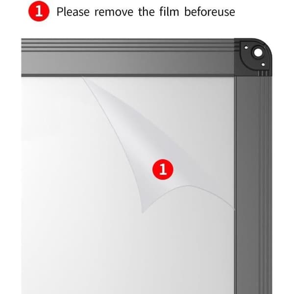VIZ-PRO Magnetisk whiteboard tavla 90 x 60 cm A1