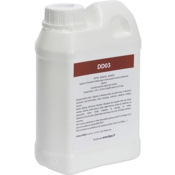 BPAC-DD03 Ultrasonic Deoxidizer Avfettningsmedel Sur pH 1 liter