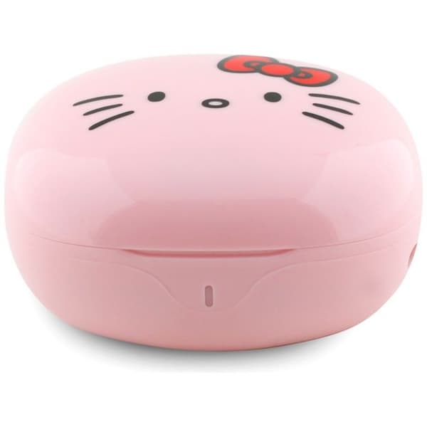 TWS hörlurar - Hello Kitty - Rosa - Bluetooth 5.4 - Autonomi 4h - Touchskärm