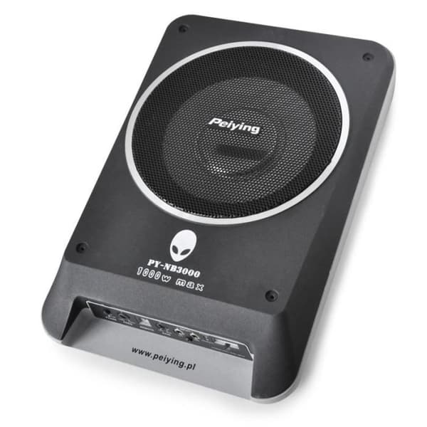 Peiying NB-3000 Subwoofer Plat Auto 20cm 1000W