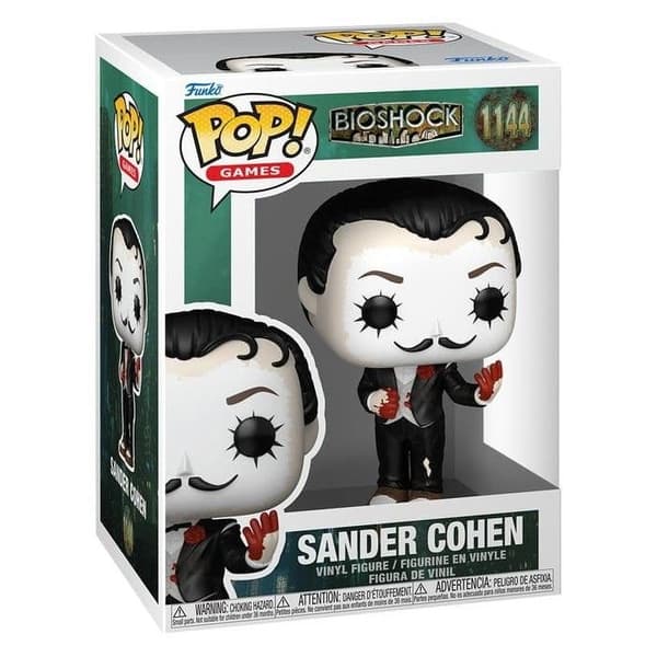 Figurine Funko Pop! N°1144 | Bioshock | Sander Cohen