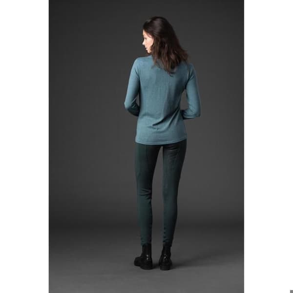Ridsporttröja 1/2 zip dam Equipage Stacey