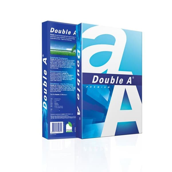 Double A Papper A4 80 g/m² - Paket med 10 ream av 250 ark - Vit
