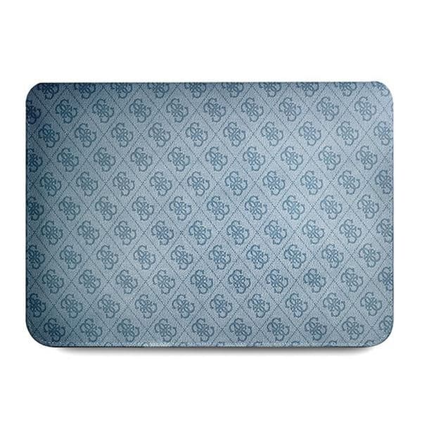 Guess 4G Uptown Triangle logotypfodral - 16" Laptopfodral (blå)