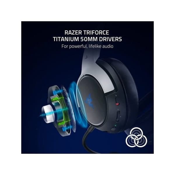 Trådlöst headset - Razer - Kaira Pro - Bluetooth - Svart och vitt - PS5/PC