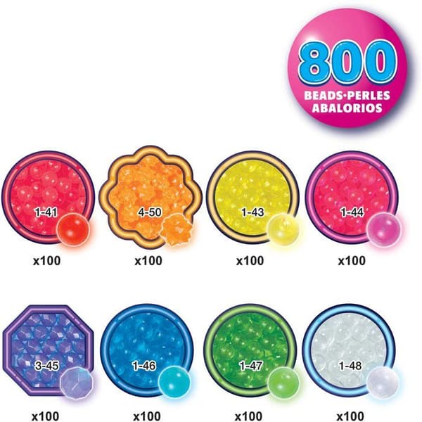 Neonpärlor refill - Aquabeads - 35143