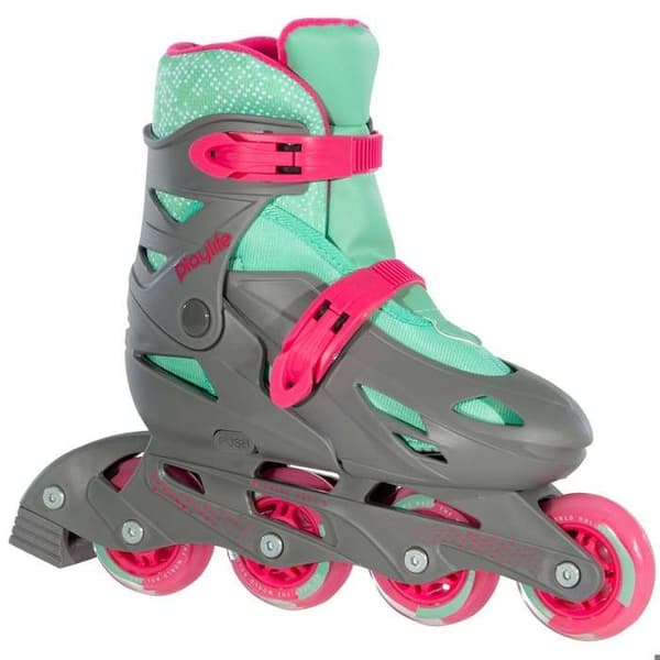 Roller freeskate barn Playlife Riddler Grafitgrå