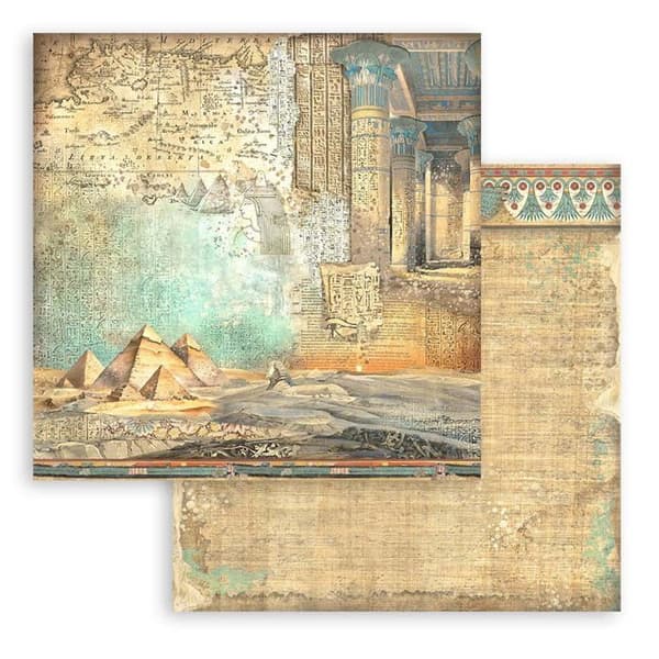 Scrapbooking-kit - Stamperia - SBBS106 - Stämplar - Mönsterpapper - Utstansningar och ephemeras