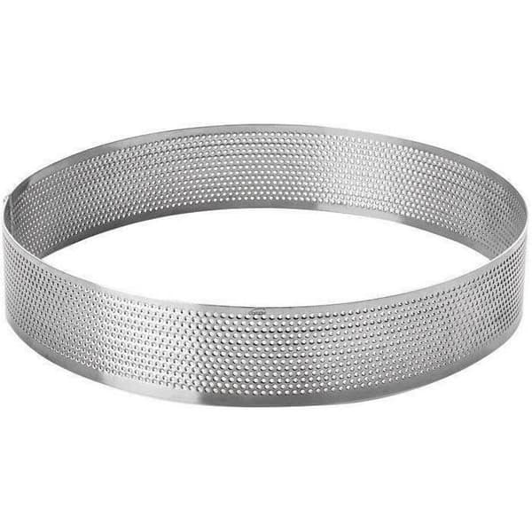 Perforerad tårtring - LACOR - Ø 24 cm - Rostfritt stål