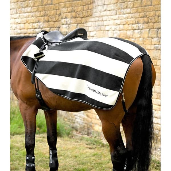 Premier Equine Vellus täcksvans för häst - Svart - L