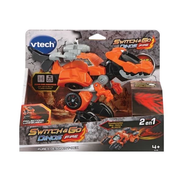 VTECH - Switch & Go Dinos Fire - Furex, The Super T-Rex