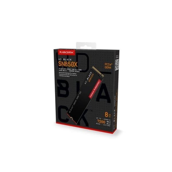 Intern SSD - GENERIC - WDBLACK SN850X - 8 To - Hög Prestanda - Gaming SSD