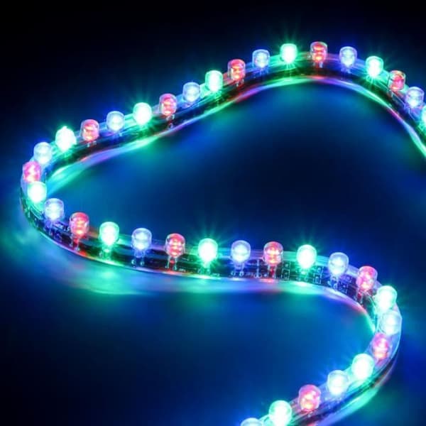 LAMPTRON PC-anpassning Lamptron FlexLight Multi - 48 lysdioder - RGB 77756