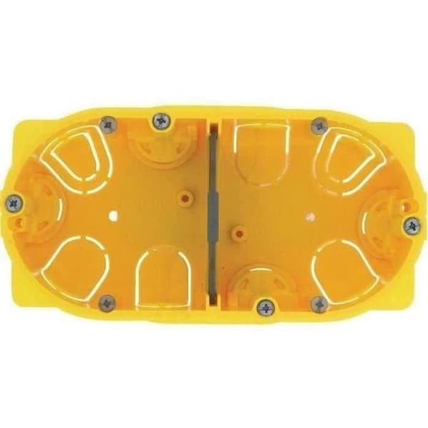 LEGRAND Box för gips - 2 stationer - D 40 mm - Ø67 mm