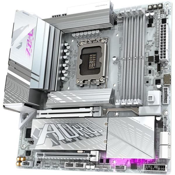 Moderkort - GIGABYTE - Z890M AORUS ELITE WIFI7 ICE
