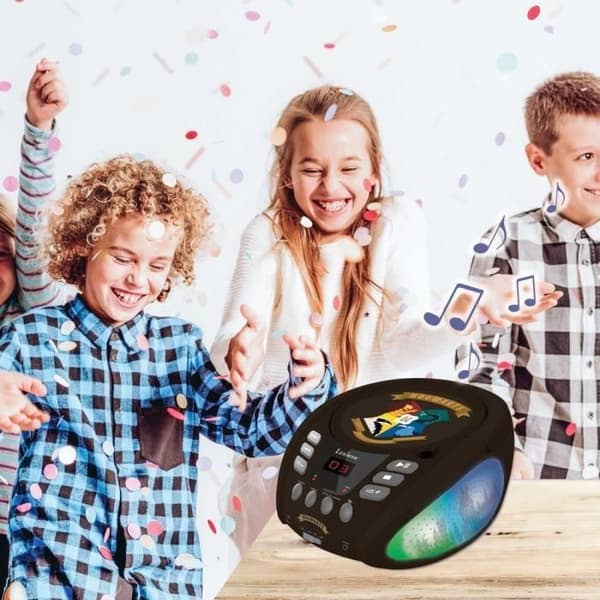 Harry Potter transportabel Bluetooth CD-spelare - Ljuseffekter - LEXIBOK