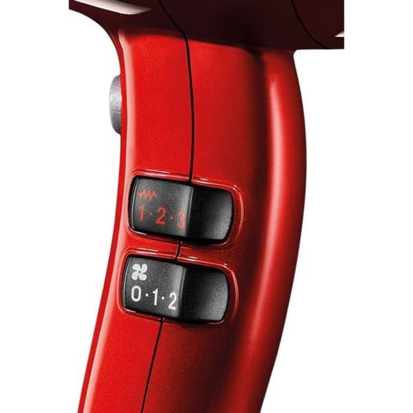 VALERA Power4ever hårtork - Röd - 2400 W - Hänghål