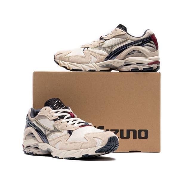 MIZUNO WAVE RIDER 10 BEIGE SKOR