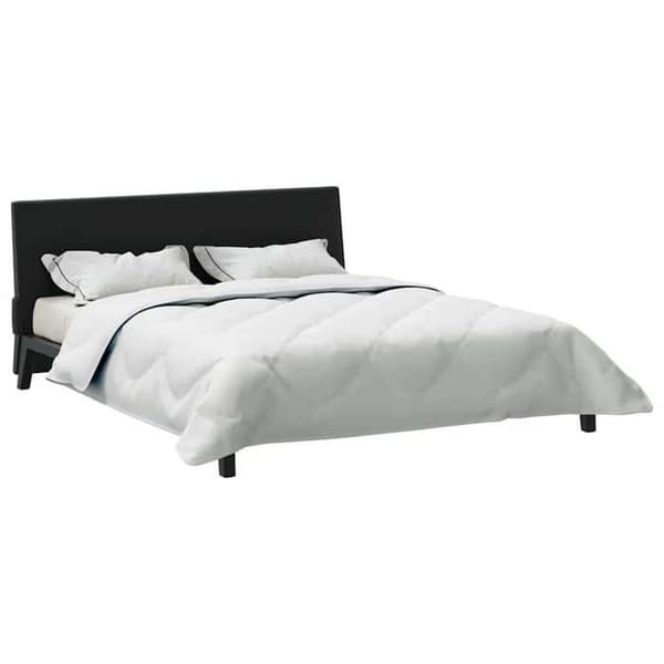 vidaXL Duntäcke Vit 200 x 200 x 3 cm Polyester 42007760