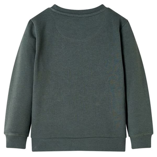 Mörkgrön sweatshirt för barn 92/104/116/128/140