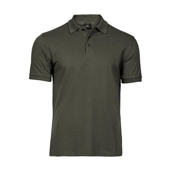 Polo Tee Jays Lyxig Stretch - djupgrön