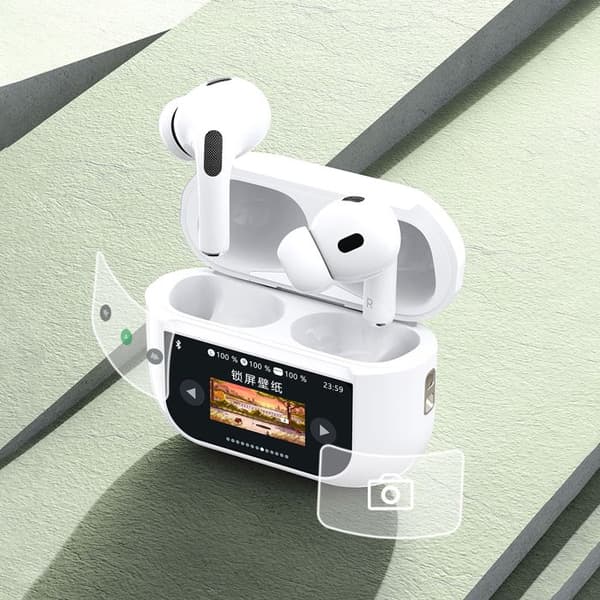 Trådlösa in-ear hörlurar - DUDAO - U19 - Bluetooth 5.3 - ANC - LED-display