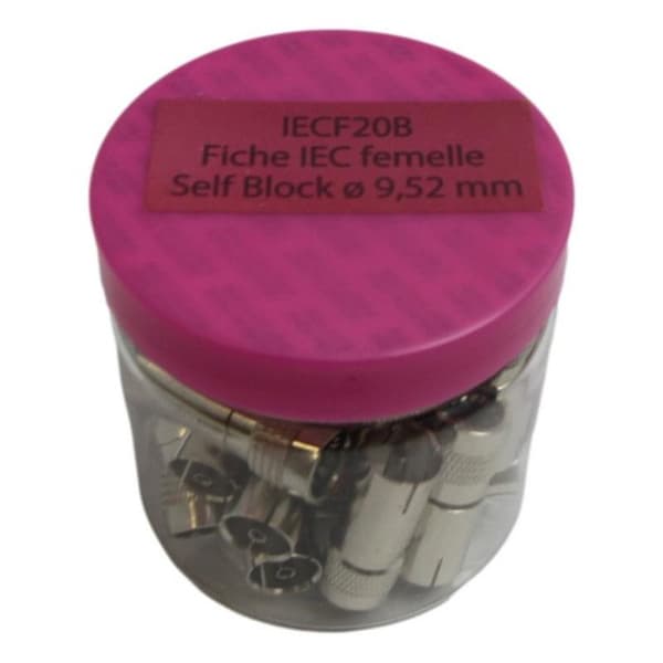 Fiche iec 9.52 hona självblock Servimat IECF20B