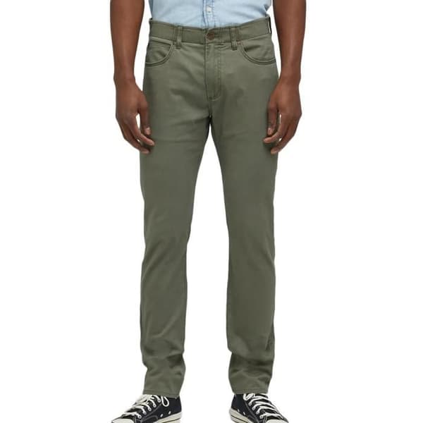 Jean Slim Kaki Man Lee Dämpad