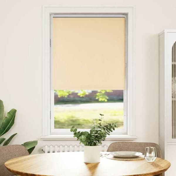 vidaXL Butik rullgardin blackout tygbredd 70,7 cm polyester 4010759
