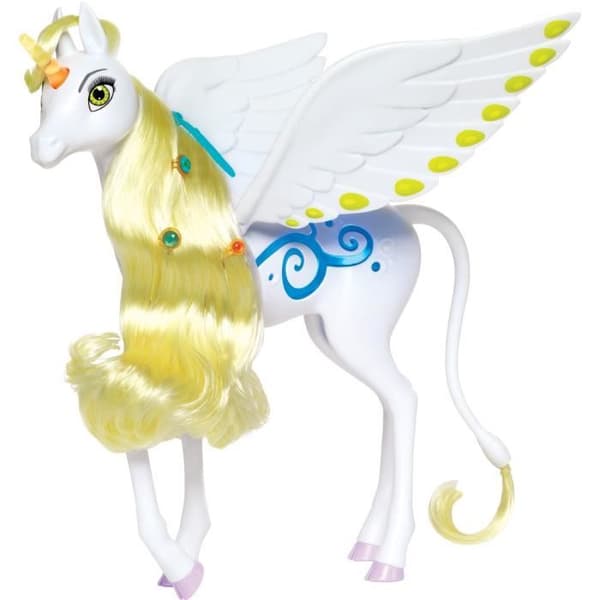 Figur - SIMBA - Enhörning Onchao - Vit - Gul - 3-10 år