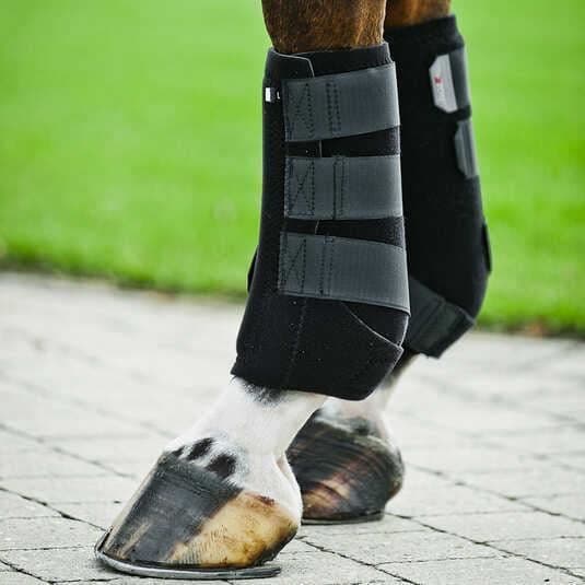 Horze ProSoft Front Horse Boots - svarta - S