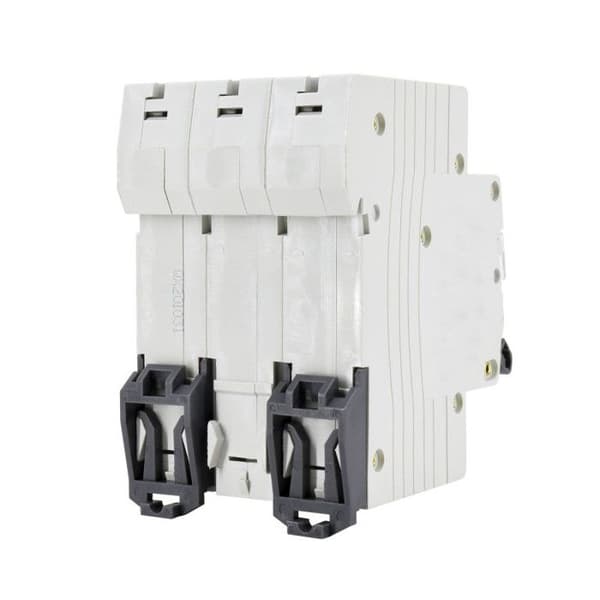 Trefasig strömbrytare 10A - SCHELINGER - Kurva B - 4kV - DIN-skena - 3 moduler